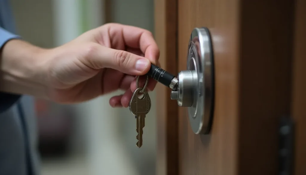 Image illustrant : Cylindre de Serrure : Guide Remplacement